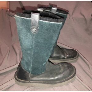 Ugg Australia Jesslyn Classic Black Suede SN 1013287K Size 4